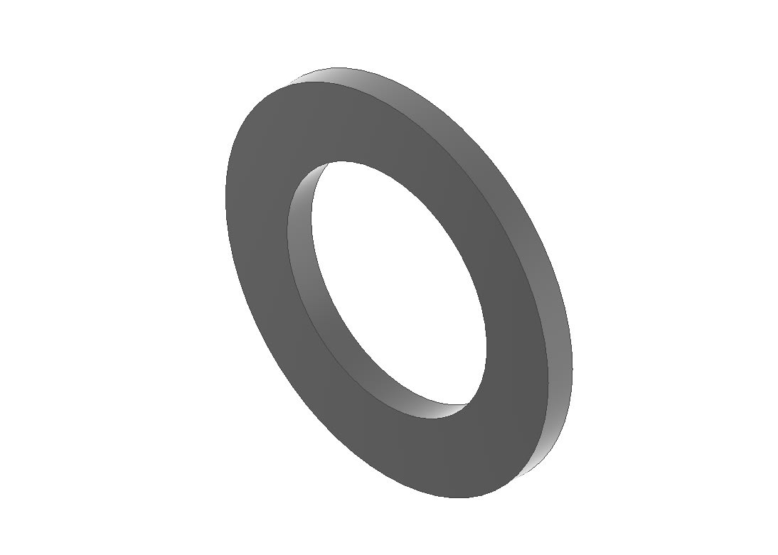 EURO 2000 SPA - UROP001626 GUARNIZIONE IN GRAFITE M16 DIAM. 26MM