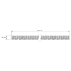 CARLO GAVAZZI - GAVERT25 BANDA RIFLETTENTE L=45,7M H=25MM