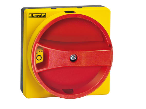 LOVATO - LOVGAX61 MANIGLIA G/R SEL.INCASSATO LUCCH.IP65