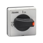 LOVATO - LOVGAX68B MANOPOLA NERA 48X48 FISSAGGIO A VITE