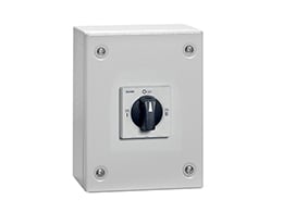LOVATO - LOVGAZM025ET6 COMMUT 3P 25A-CASS MET-MANIGL NERA