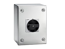 LOVATO - LOVGAZS040B SEZ 3P 40A-CASS INOX-MANIGL NERA