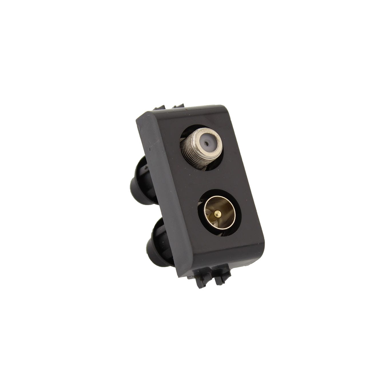 FAIT SRL - FIT5121303 GCN/FM - PRESA DOP FF+IECM COMP. GEWISS CHORUS NERA