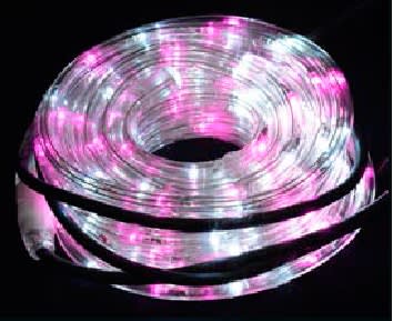 GIOCOPLAST NATALE SP - GCP15412243 TUBO 144 LED MT.6 BIANCO-ROSA