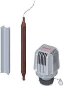 HENCO - CAPPELLOTTO - CPLGDC2050 ATTUATORE TERMOSTATICO 20-50 C