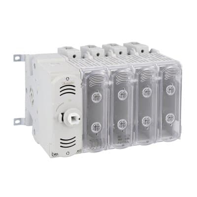 LOVATO - LOVGEF0100NT4 SEZIONATORE 4P CON PORTAFUS. NH 100A