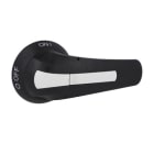 LOVATO - LOVGEFX62B MANIGLIA NERA +ASTA BL.PORTA PER GEF0250