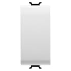 GEWISS - GEWGW10131 PULSANTE UNIPOLARE 250V ac - NA 16A - NEUTRO - 1 MODULO - BIANCO LUCIDO - CHORUSMART