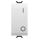 GEWISS - GEWGW10004 INTERRUTTORE BIPOLARE 250V ac - 16AX - NEUTRO - SIMBOLO 0/1 - 1 MODULO - BIANCO LUCIDO - CHORUSMART