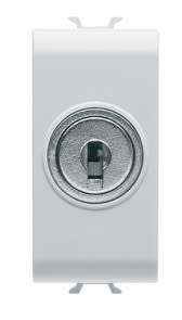 GEWISS - GEWGW10054 DEVIATORE 1M 1P 10AX+CHIAVE BIANCO