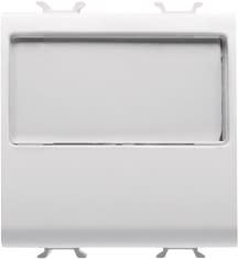 GEWISS - GEWGW10191 PULS.2M 1P NA 10A TARGA PORTAN.ILL.B.