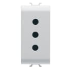 GEWISS - GEWGW10201 PRESA 1M 2P+T 10A P11 ST.ITA.BIANCO