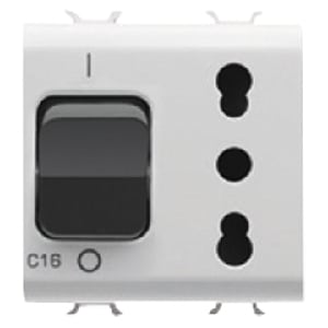 GEWISS - GEWGW10311 PR.INT.+INT.MAGN.2M 1P+N 16A P17/11 B.