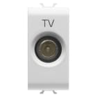 GEWISS - GEWGW10362 PRESA TV 1M PASS.5DB C.MASC.9,5MM BIANCO