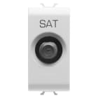 GEWISS - GEWGW10372 PRESA TV/SAT 1M PASS.5DB C.F-FEMM.BIANCO