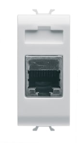 GEWISS - GEWGW10422 CONNETTORE RJ45 1M CAT.5E FTP BIANCO