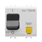 GEWISS - GEWGW10488 INTERRUTTORE AUTOMATICO MAGNETOTERMICO DIFFERENZIALE - CURVA C - CLASSE A - 1P+N 16A 230Vac 10mA - 2 MODULI - BIANCO LUCIDO - CHORUSMART