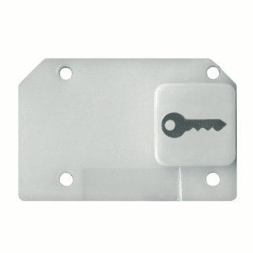 GEWISS - GEWGW10507AB LENTE CON SIMBOLO CHIAVE ANTIBATT.