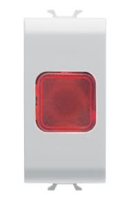 GEWISS - GEWGW10623 SPIA DI SEGNALAZIONE ROSSO 1M BIANCO