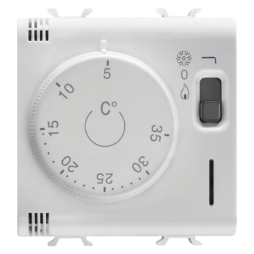 GEWISS - GEWGW10705 TERMOSTATO 2M 230VAC-50/60HZ BIANCO