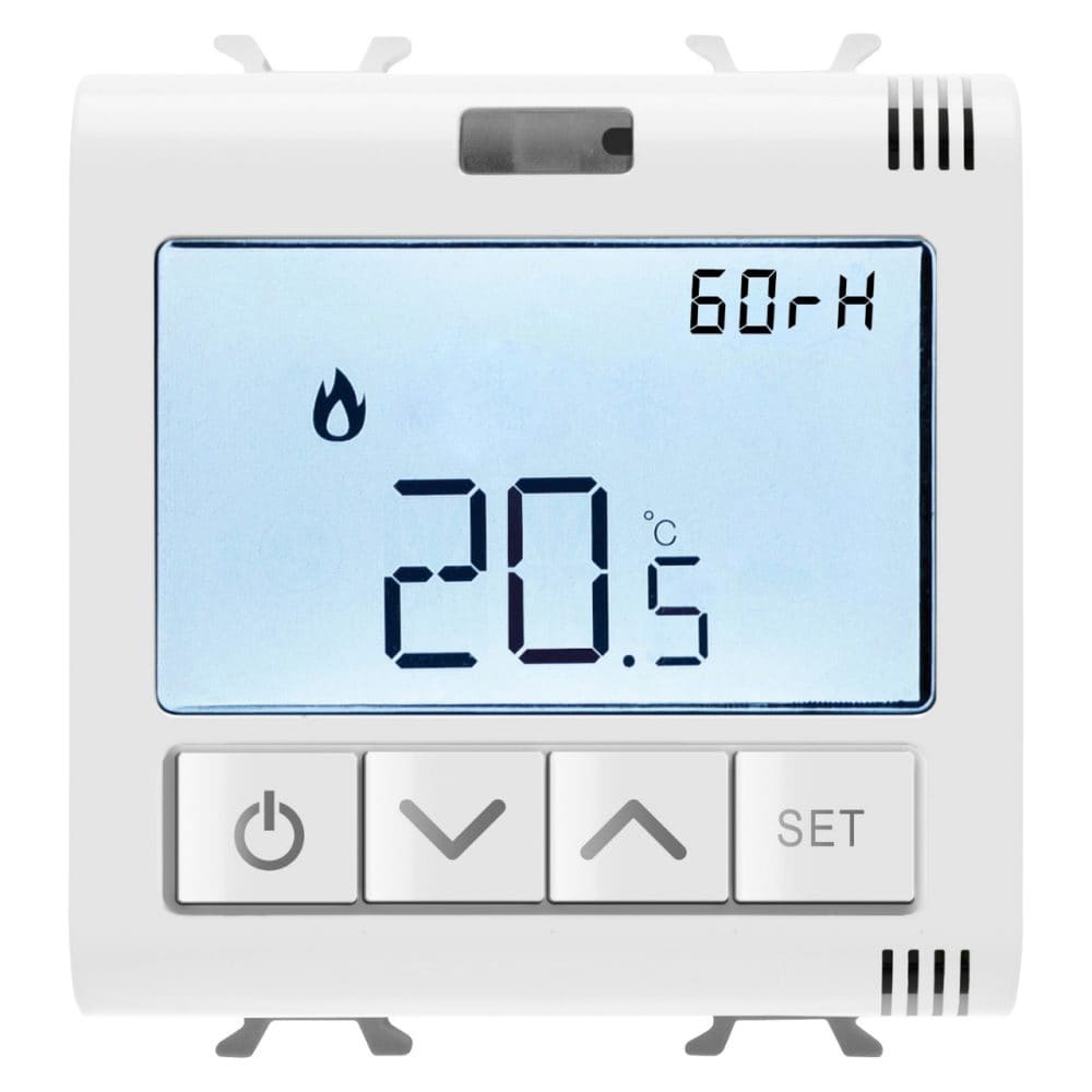 GEWISS - GEWGW10709 TERMOSTATO CONNESSO 2M BIANCO