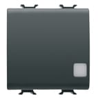 GEWISS - GEWGW12103 INVERTITORE 2M 1P 16AX ILL.SEGN.NERO