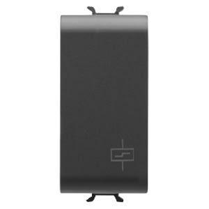 GEWISS - GEWGW12723 RELE' PASSO-PASSO, 4 SEQUENZE 230V ac 50/60Hz - 2P 10AX 250V ac - 1 MODULO - NERO SATINATO - CHORUSMART