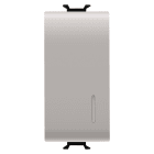 GEWISS - GEWGW13092 INVERTITORE UNIPOLARE 250V ac - 16AX ILLUMINABILE - CON DIFFUSORE - 1 MODULO - NATURAL BEIGE SATINATO - CHORUSMART