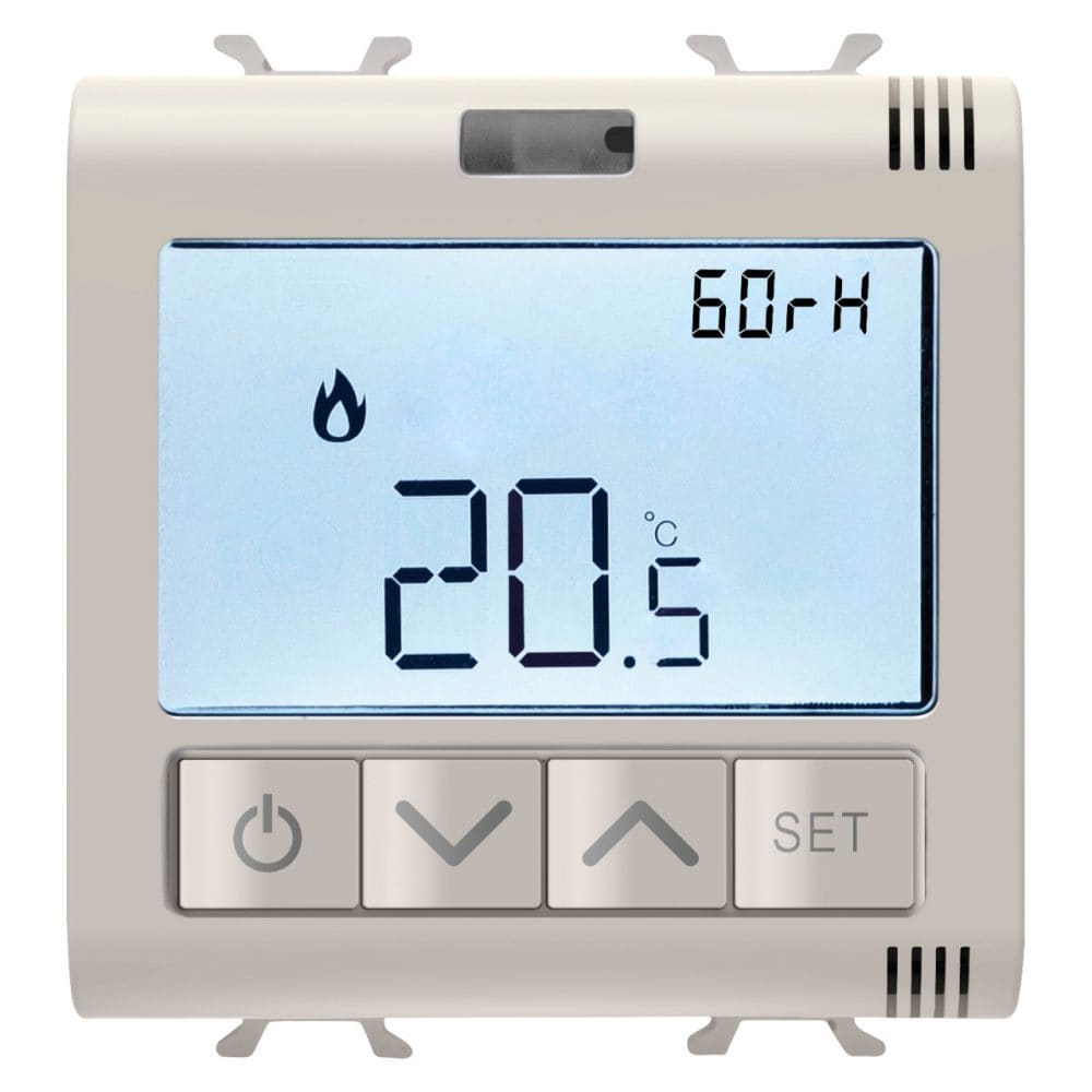 GEWISS - GEWGW13709 TERMOSTATO CONNESSO 2M NAT.BEIGE