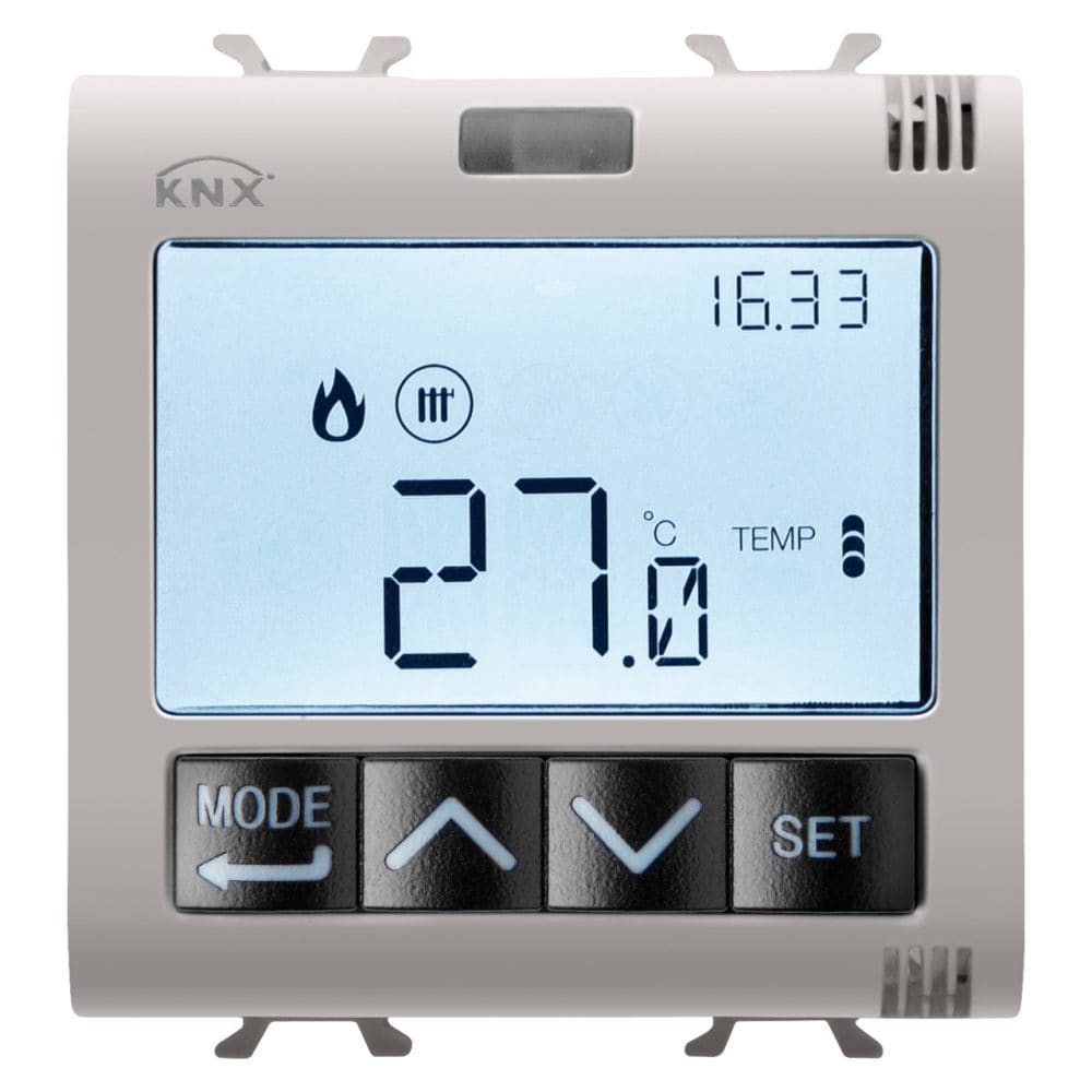GEWISS - GEWGW13795H TERMOSTATO T+H KNX INCASSO BEIGE