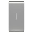 GEWISS - GEWGW14555S TASTO INTERC.CON DIFFUSORE 1M TITANIO