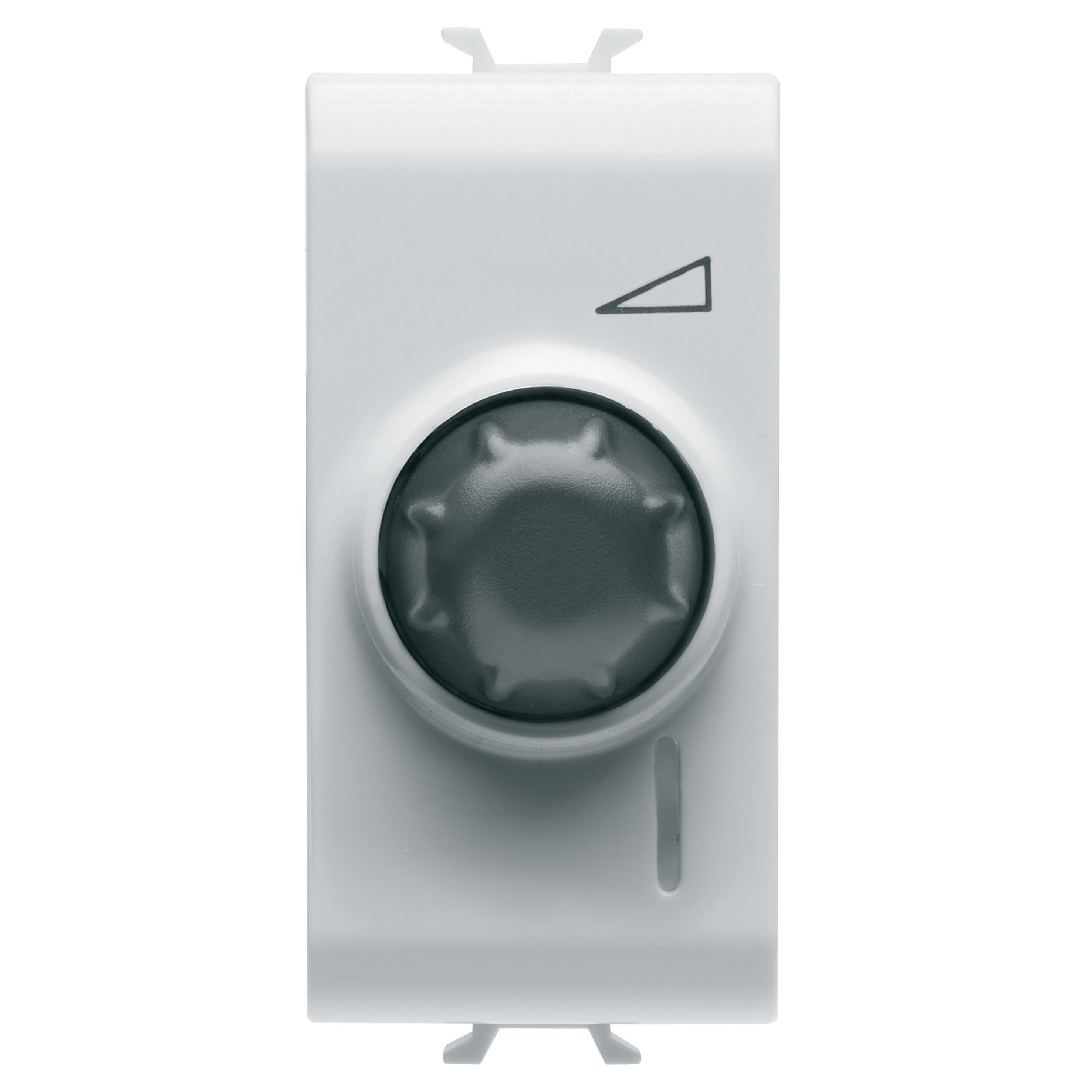 GEWISS - GEWGW15575 REGOLATORE ELETTRONICO UNIVERSALE ROTATIVO - 230 V ac 50 Hz - BIANCO SATINATO - 1 MODULO - CHORUSMART