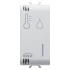GEWISS - GEWGW15799H SONDA TERMOREGOLAZIONE/UMIDITÀ - KNX - 1 MODULO - BIANCO SATINATO - CHORUSMART