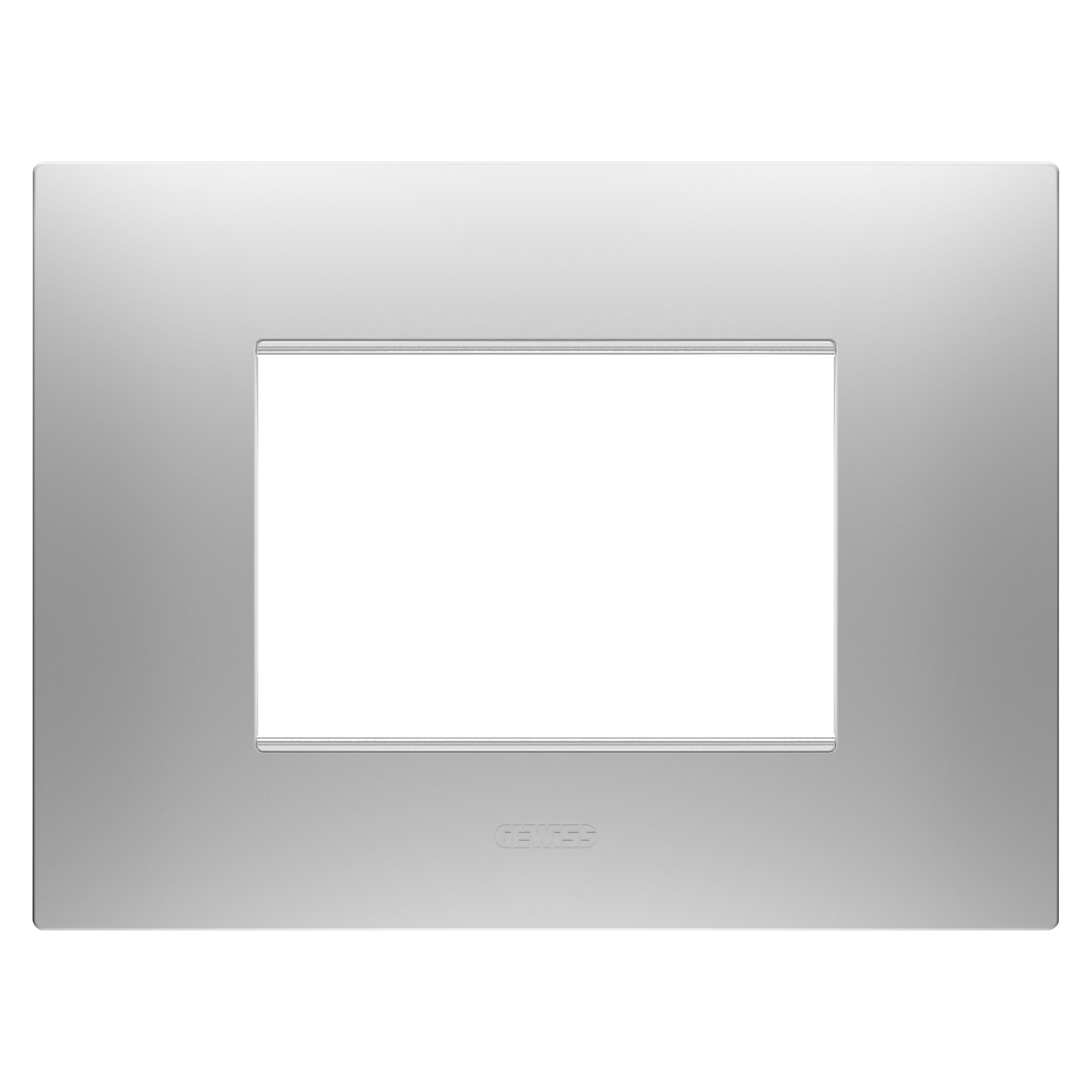 GEWISS - GEWGW16003GR PLACCA EGO 3P MAGNETIC GRAY