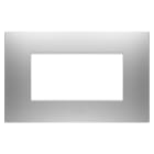 GEWISS - GEWGW16004GR PLACCA EGO - IN TECNOPOLIMERO VERNICIATO - 4 POSTI - MAGNETIC GRAY - CHORUSMART