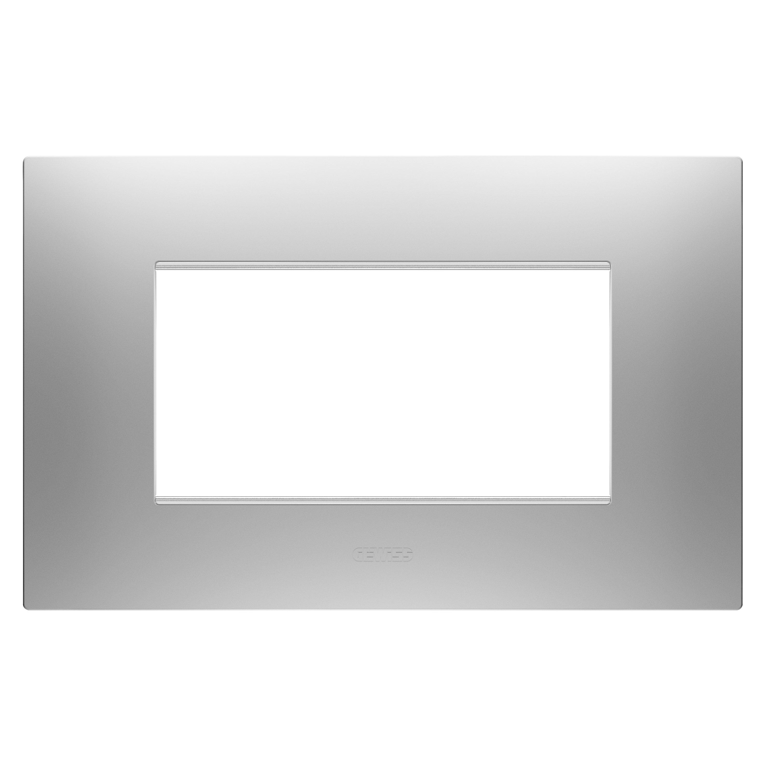 GEWISS - GEWGW16004GR PLACCA EGO 4M MAGNETIC GRAY