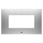 GEWISS - GEWGW16004SGR PLACCA EGO SMART - IN TECNOPOLIMERO VERNICIATO - 4 POSTI - MAGNETIC GRAY - CHORUSMART