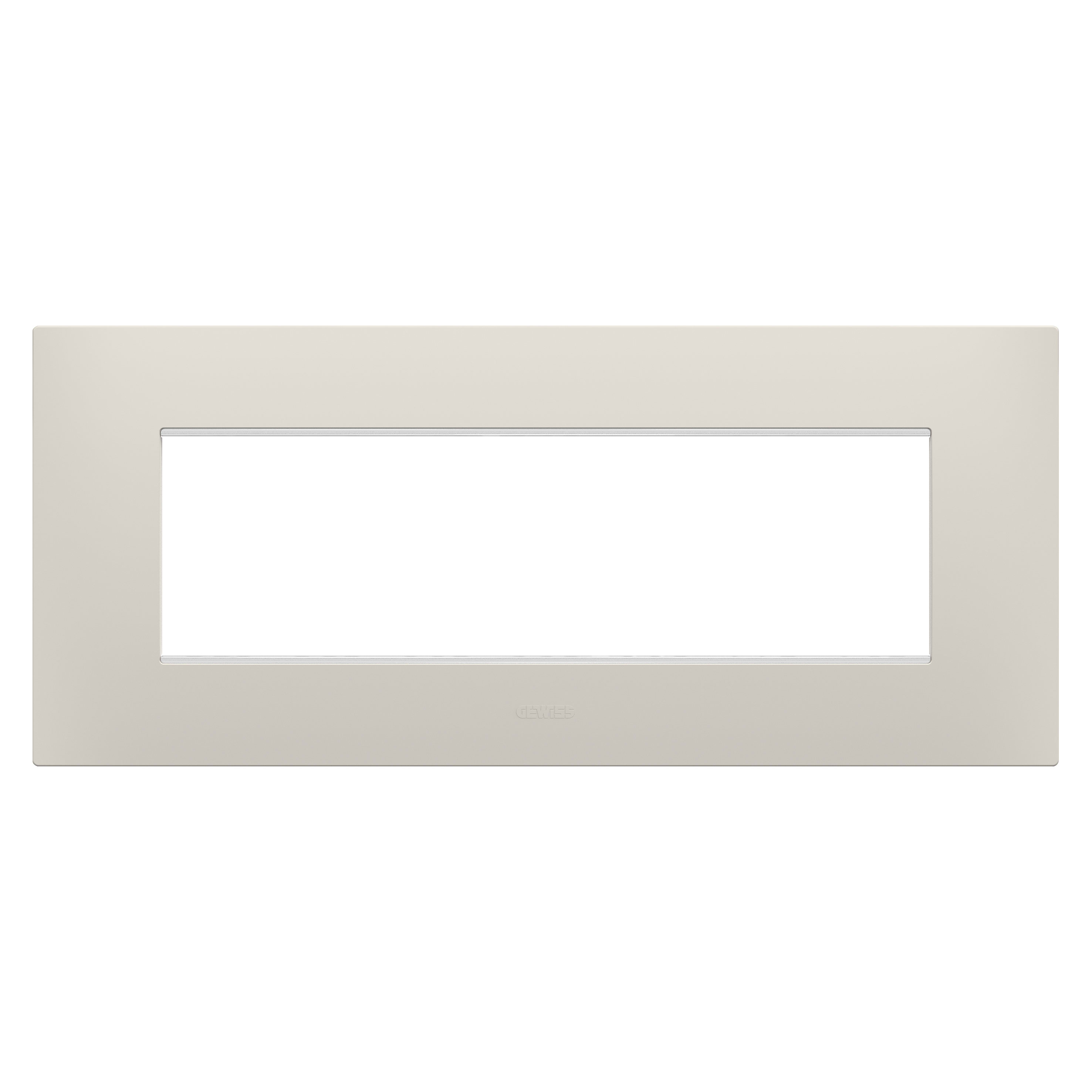 GEWISS - GEWGW16007NB PLACCA EGO 7M NATURAL BEIGE