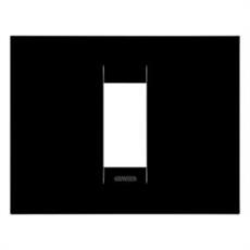 GEWISS - GEWGW16101TN PLACCA ONE 1M NERO TONER