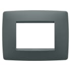 GEWISS - GEWGW16103VZ PLACCA ONE - IN TECNOPOLIMERO VERNICIATO - 3 POSTI - OTTANIO - CHORUSMART