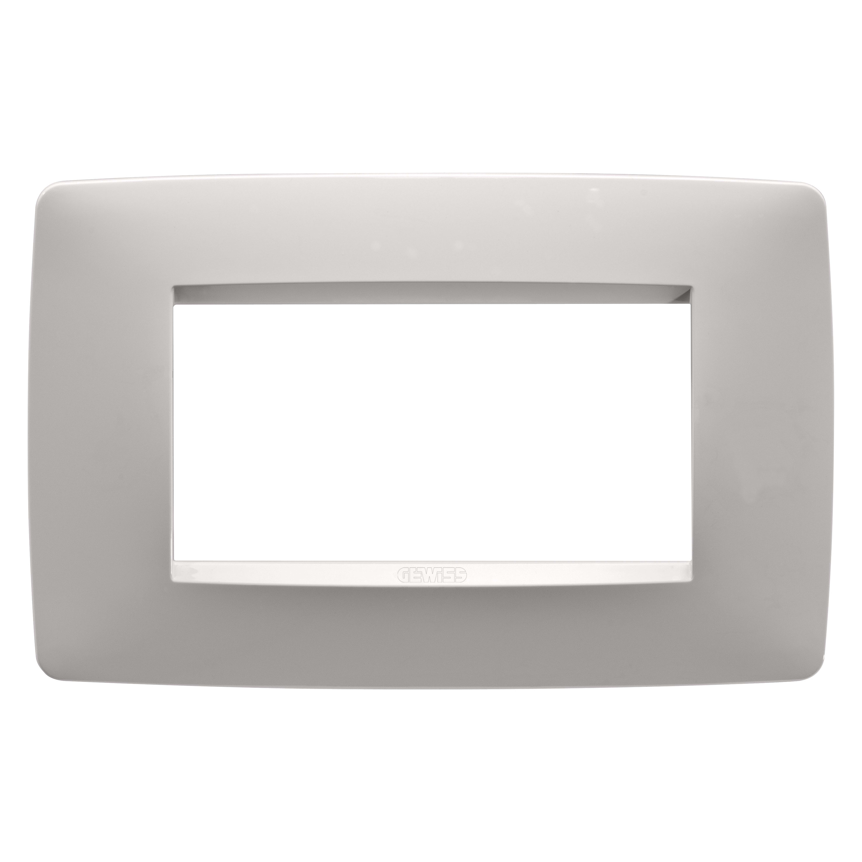 GEWISS - GEWGW16104VL PLACCA ONE 4P NATURAL BEIGE SATINATO