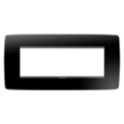 GEWISS - GEWGW16106TN PLACCA ONE 6M NERO TONER