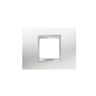 GEWISS - GEWGW16202TB PLACCA LUX - IN TECNOPOLIMERO - 2 POSTI - BIANCO - CHORUSMART
