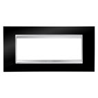 GEWISS - GEWGW16206TN PLACCA LUX 6M NERO TONER