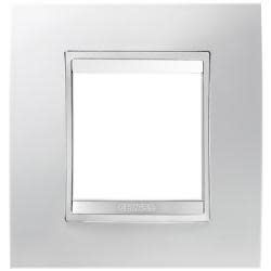 GEWISS - GEWGW16222TB PLACCA LUX INT.2P BIANCO