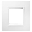 GEWISS - GEWGW16222YB PLACCA LUX INTERNATIONAL - IN TECNOPOLIMERO - 2 POSTI - BIANCO MONOCHROME - CHORUSMART