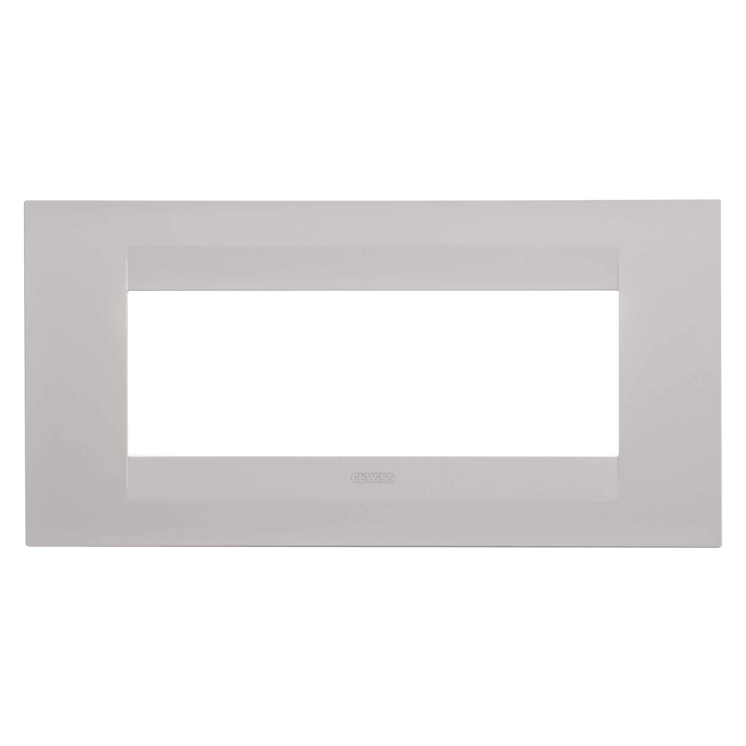 GEWISS - GEWGW16406VL PLACCA GEO 6M NATURAL BEIGE SATINATO