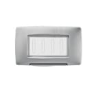 GEWISS - GEWGW16704VT PLACCA STAGNA STANDARD ITALIANO - 4 POSTI IP55 - TITANIO - CHORUSMART