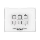 GEWISS - GEWGW16950 PLACCA TEST PULSANTIERA 6 CAN.KNX/EASY