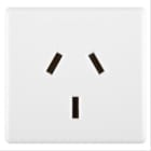 GEWISS - GEWGW20248 PRESA 2P+T 10A STD ARGENTINO SY/WT